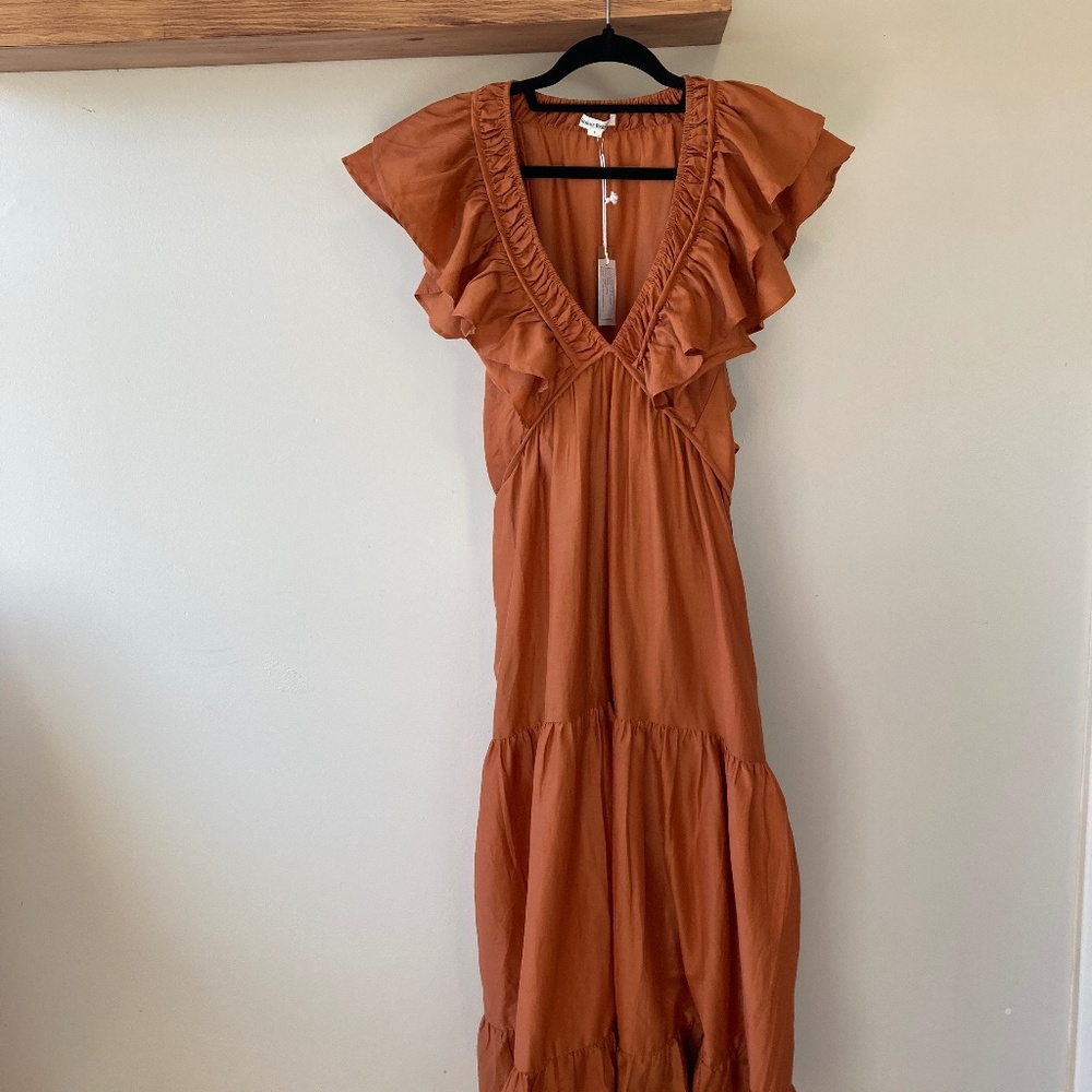 Roller Rabbit Ondine Dress in Umber